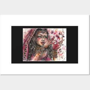 Goddess Lakshmi Posters and Art